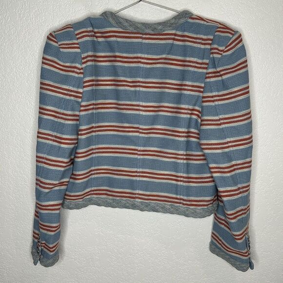 NWT VERONICA BEARD Arrowe Jacket Striped Size 16 - Picture 7 of 16